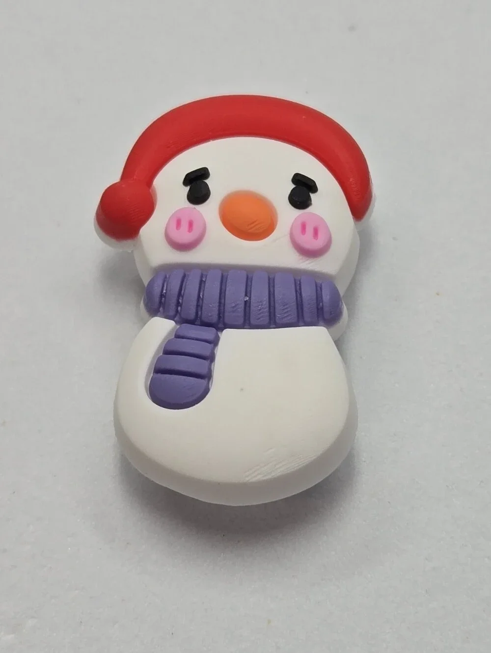 Snowman Croc Shoe Charm Christmas Winter Holiday Cute Snow Games Jibbitz Style